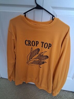 Women's unbranded crop top sweater